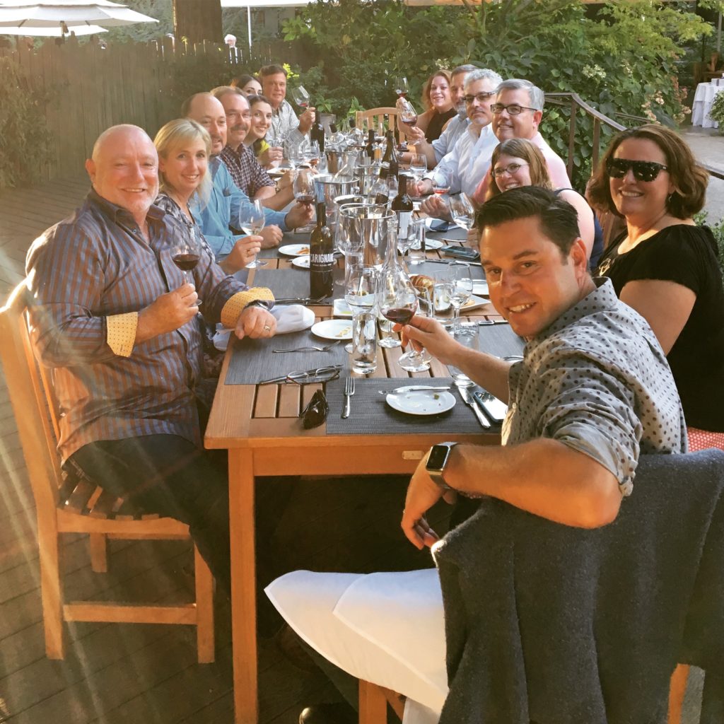Wine Bloggers Welcome Dinner by Snooth Media and Winegrape Commission!